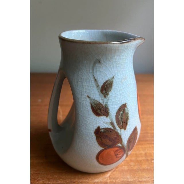 Mid-Century Modern Mid Century Ceramic Decorative Vase / Catch All Vessel For Sale - Image 3 of 10