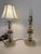 Vintage 1930's Crystal Round Boudoir Lamps - a Pair For Sale - Image 4 of 9