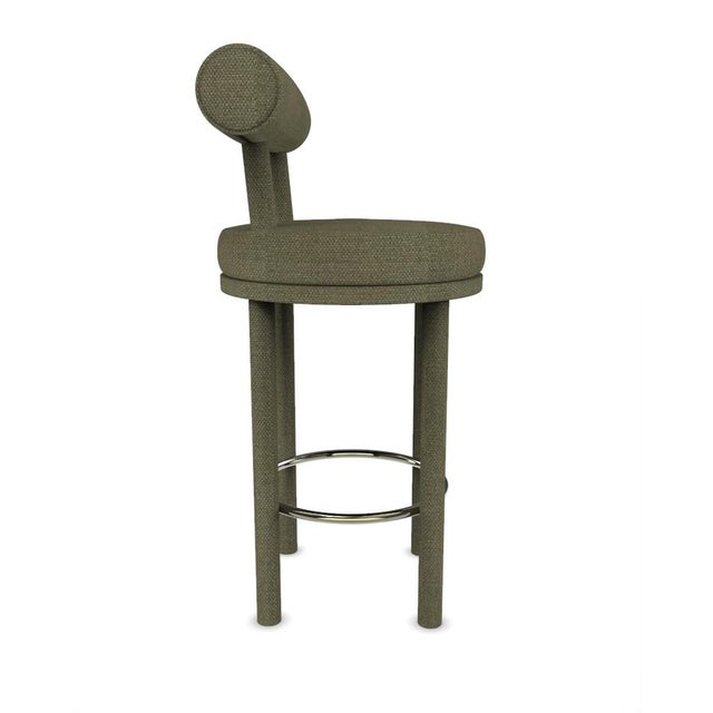 Contemporary modern moca bar chair in fabric by studio rig for collector studio a chair that mixes both modern and...