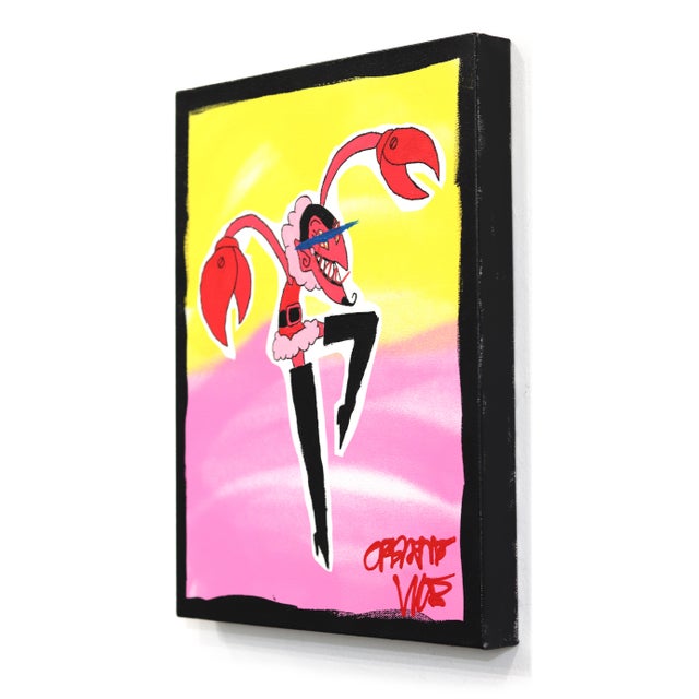 He/Her - Pop Art Character Inspired Painting on Canvas Original Artwork by Randy Morales For Sale In Los Angeles - Image 6 of 9