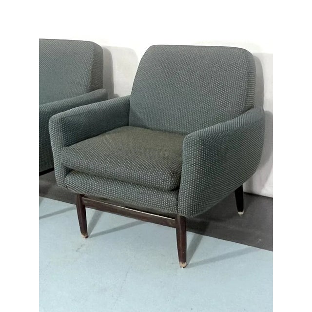 Set of Mid-Century Italian Wood Modern Armchairs, 1960s For Sale - Image 16 of 17