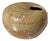 Expressive Studio Ceramic Vase with Glaze Bumps and Cut-Out Opening, Germany, 1970s For Sale