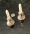 Mid-Century Modern Pair La Pierre Sterling Silver Miniature Candlesticks Salt and Pepper Shakers, a Set For Sale - Image 3 of 12