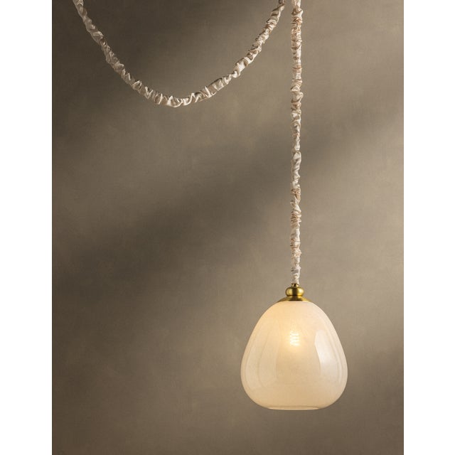 Mitzi Remi 11.5 in. 1 Light Pendant in Aged Brass Finish For Sale - Image 12 of 14