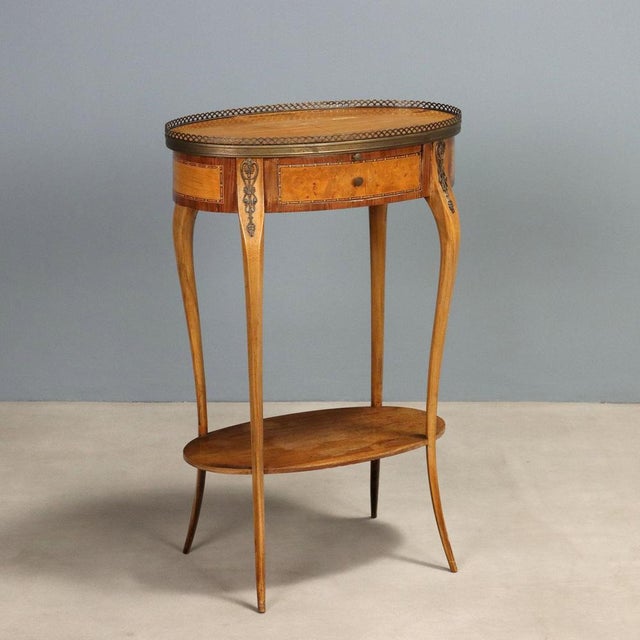 Center Table in Walnut For Sale - Image 9 of 9