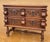 1940s Spanish Baroque Style Carved Walnut Chest of Drawers, 1940s For Sale - Image 5 of 12
