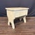Antique wooden shoe shine box with cast iron foot rest, early shoe valet box or cobbler's stool. Can also serve...