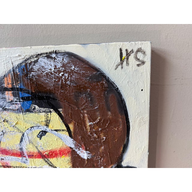 Abstract Expressionism Scott Harper Mixed Media Painting titled “Hatching from the seed of your mind” 2024 For Sale - Image 3 of 8