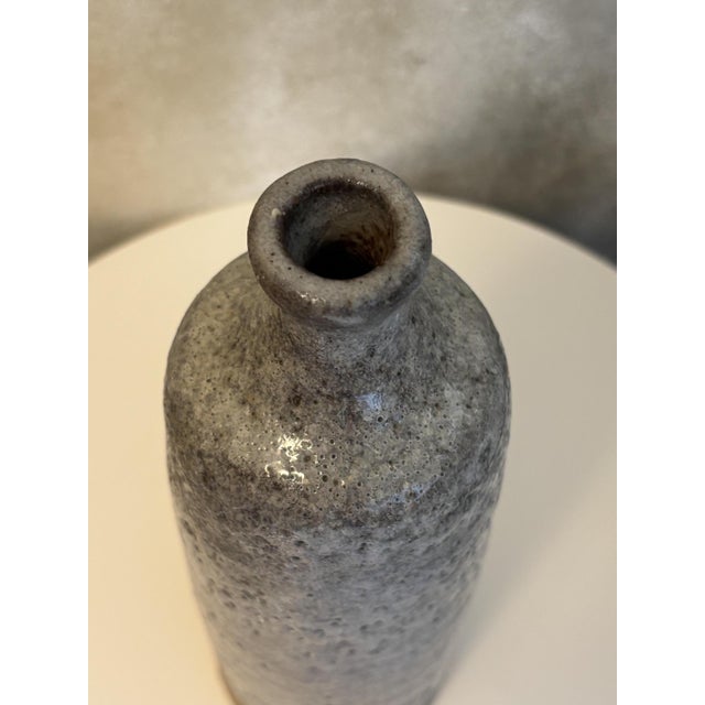 Mid-Century Swiss Wabi-Sabi Ceramic Vase by Arnold Zahner, Rheinfelden, 1960s For Sale - Image 4 of 6