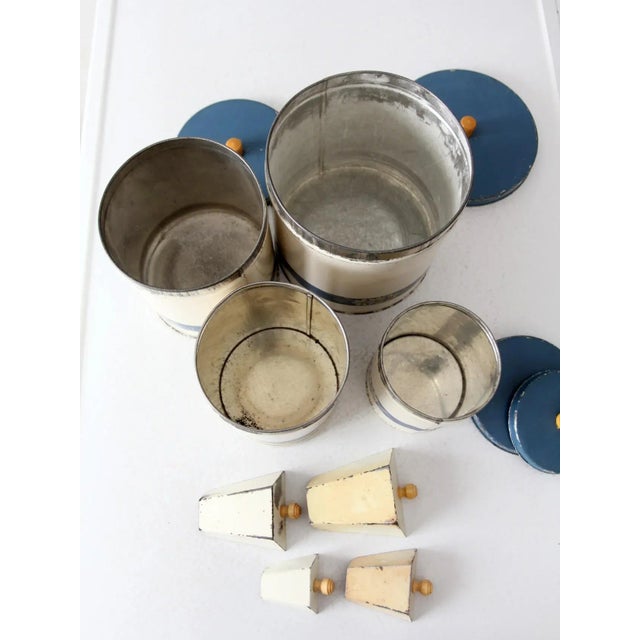 Vintage Enamel Kitchen Set by Kitchen Beautilities Circa 1930s - 1940s For Sale - Image 10 of 18