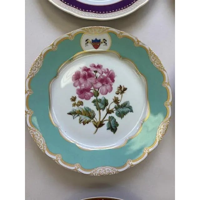 The Danbury Mint White House Presidential Plate Collection - Complete Set of 12 For Sale - Image 4 of 13