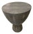 Mr Brown Faux Shagreen Accent Table For Sale