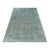 Modern Teal & Beige Traditional Oushak Wool Area Rug For Sale