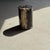 Side Table in Black Petrified Wood with Beige Stripes and Sides For Sale - Image 4 of 18