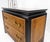 Mid-Century Modern Pair Burl Wood Black Lacquer Solid Brass Drop Pull 2 Drawer Night Stands MINT! For Sale - Image 3 of 16