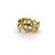 Modern 1980s 18k Gold Tiffany & Co. Paloma Picasso Graffiti Kiss Ring, Size 4.5 For Sale - Image 3 of 12