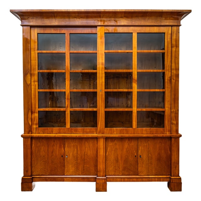 Biedermeier Cherrywood Bookcase, Germany, 1820 For Sale