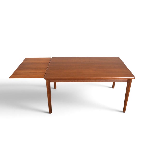 Vejle Stole & Møbelfabrik Danish Modern Teak Dining Table by Henning Kjaernulf For Sale - Image 4 of 10