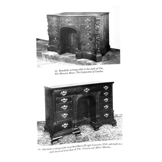 White "Chippendale Furniture: The Work of Thomas Chippendale and His Contemporaries in the Rococo Style" 1968 Coleridge, Anthony For Sale - Image 8 of 8