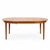 Arne Vodder Mid Century Danish Teak Expanding Round Dining Table With 3 Leaves For Sale - Image 10 of 16