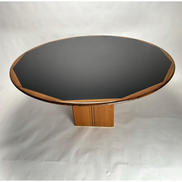Round Africa Table attributed to Afra & Tobia Scarpa for Maxalto Artona, 1970s For Sale - Image 3 of 17
