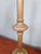 Gold Large Brass, Wood, and Clear Fluted Glass Desk Lamp, 1930s For Sale - Image 8 of 16