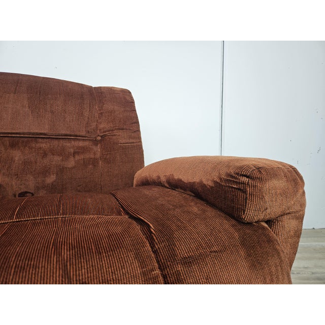 Modular Two-Seat Fabric Sofa, 1970, Set of 2 For Sale - Image 10 of 17