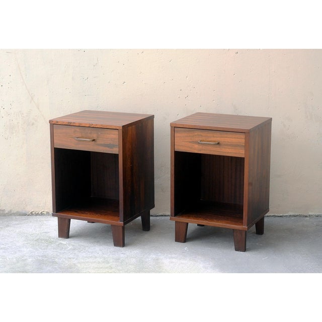 Rosewood Bedside Tables, 1960, Set of 2 For Sale - Image 10 of 10