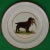 Ceramic Set of 4 Vintage Cyril Gorainoff Hunting Dog With Pheasant Hand-Painted Bedford Ware Plates For Sale - Image 7 of 8