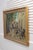 Age: Approx. 40 Years Old Details: French Courtyard Scene Bright & Vibrant Colors Artist Signed Impressive Gold Finish...