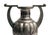 Antique Silver Fluted 800 Vases by Bellotto, Italy, Set of 2 For Sale - Image 5 of 7
