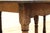 Country French Tiger Oak Drop-Leaf Gateleg Dining Table, Rustic Farmhouse Oak Table, Circa 1950s For Sale - Image 11 of 18