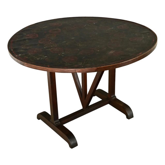 French 19th Century Walnut Wine Tasters Table For Sale