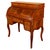 French Antique French Louis XV Cylinder Marquetry & Ormolu Bureau Writing Desk 1880 For Sale - Image 3 of 17