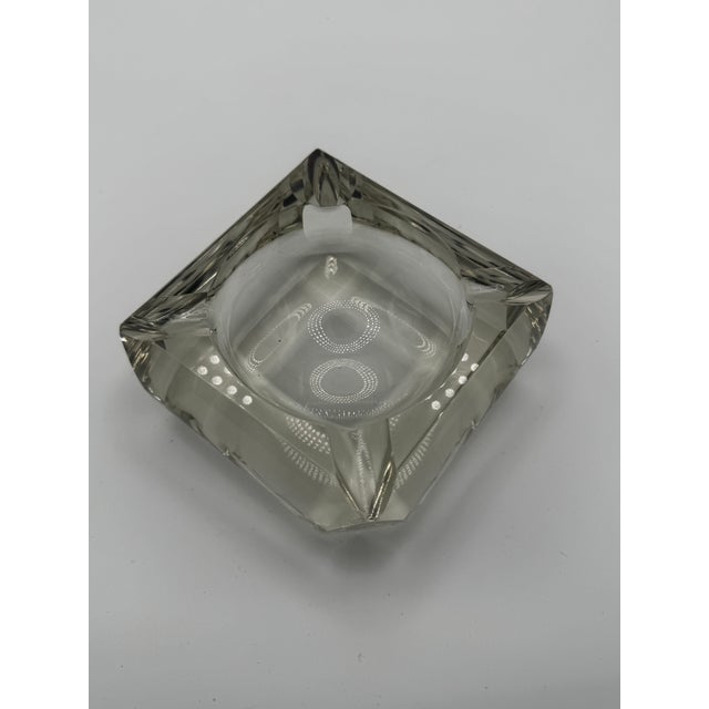 Vintage Glass Ashtray For Sale - Image 11 of 12