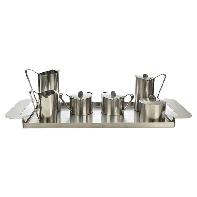 Vintage Tea Service by Gio Ponti for Fratelli Calderoni, Italy, 1950s For Sale - Image 8 of 8