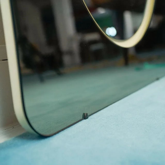 1970s Vintage Smoked Wall Mirror, 1970s For Sale - Image 5 of 9