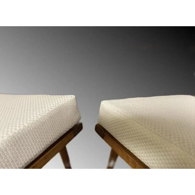 Wood Set of Wooden Armchairs by Jaroslav Smidek for TON, 1960s For Sale - Image 7 of 8