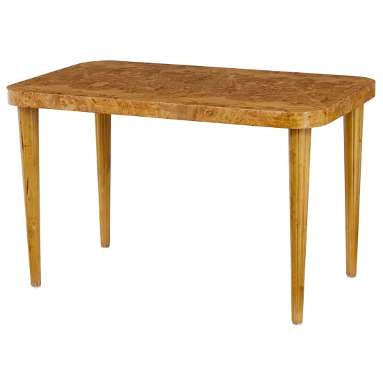 Mid 20th Century Scandinavian Elm Root Coffee Table, 1950s For Sale