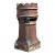 Vintage Salt Glazed Chimney Cap For Sale