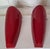Vintage Wall Lamps in Red Glass from Trio Leuchten, 2010s, Set of 2, in Very Good conditions. Designed from 2000 This...