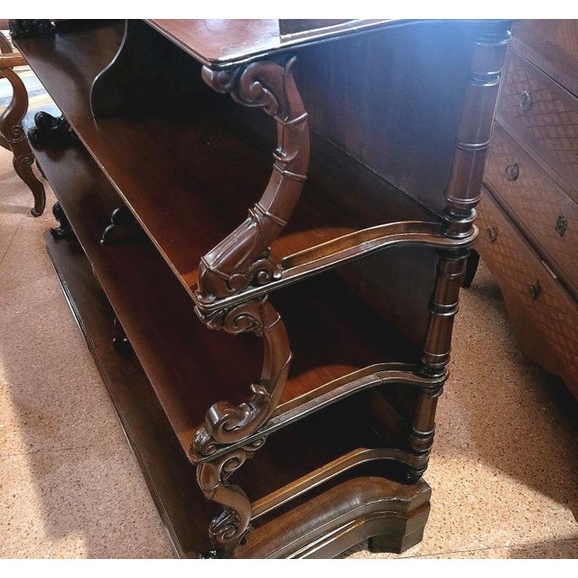 Carlo X Multi-Storey Cabinet, 1840s For Sale - Image 4 of 6