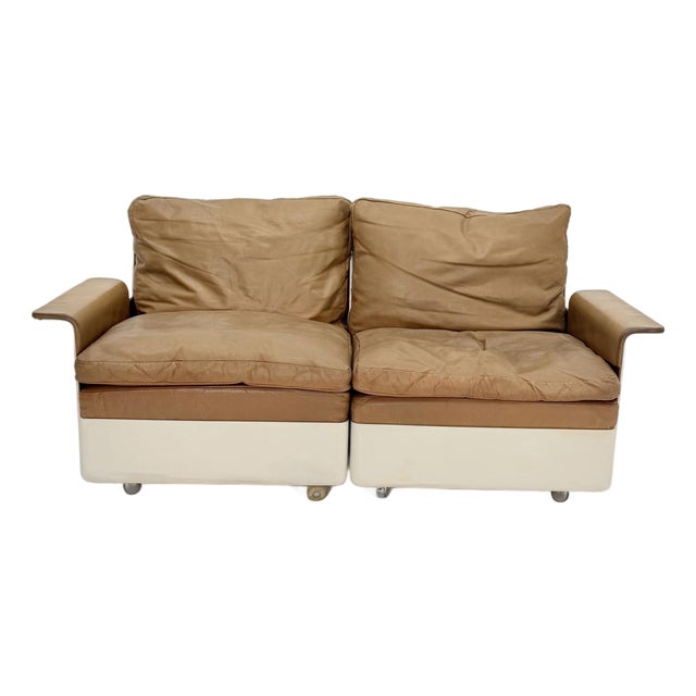 German FG2001 Series Sofa by Dieter Rams for Wolfgang Feierbach, 1960s For Sale