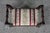 Antique 20th C. Regency Style Mahogany Footstool Striped Floral Brocade Seat For Sale - Image 6 of 15
