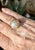 Metal 14k Gold Mabè Pearl & Diamond Ring Vintage For Sale - Image 7 of 7