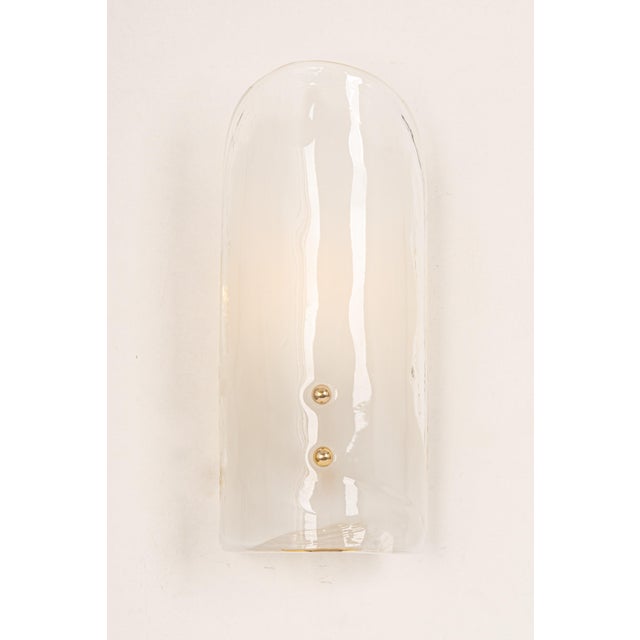 Glass Austrian Sconces Wall Lights from Kalmar, 1960s, Set of 2 For Sale - Image 7 of 10