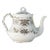 Late 19th Century English Porcelain Teapot by Henry Alcock For Sale