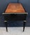 French Louis XVI Ebonized Writing Table or Desk With Embossed Leather Top For Sale - Image 11 of 13
