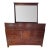 Mission Revival Dresser & Mirror Set For Sale