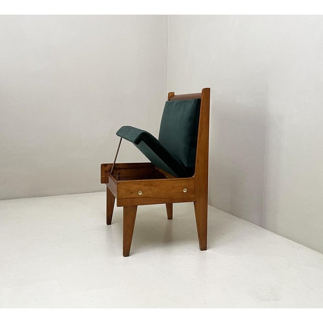 Vintage Wall Benches, 1950s, Set of 2 For Sale - Image 4 of 6